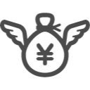 お金の浪費アイコン